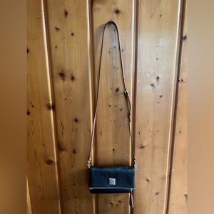 Dooney & Bourke - Pebble Grain Foldover Zip Crossbody - NEW without tag